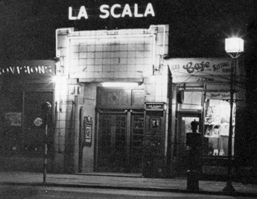 La Scala, Glasgow Road, Dumbarton, about 1950