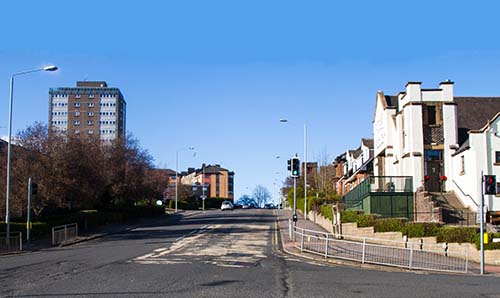 Kilbowie Road, Clydebank, 2013