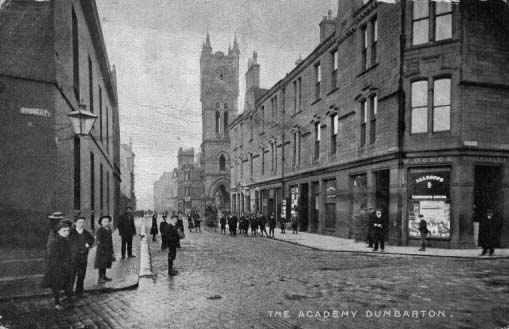 Church Street, Dumbarton, about 1900