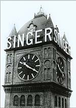 Singer Clock