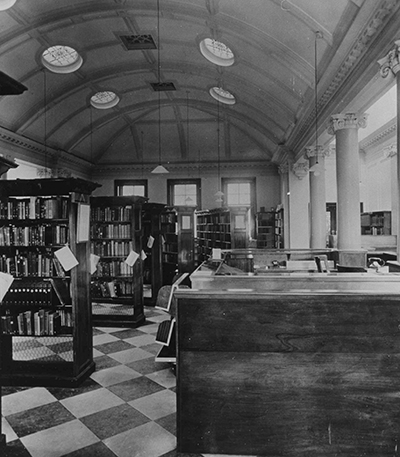 Dumbarton Library Interior, 1952