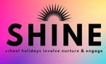 SHINE logo - School holidays involve nurture and engage