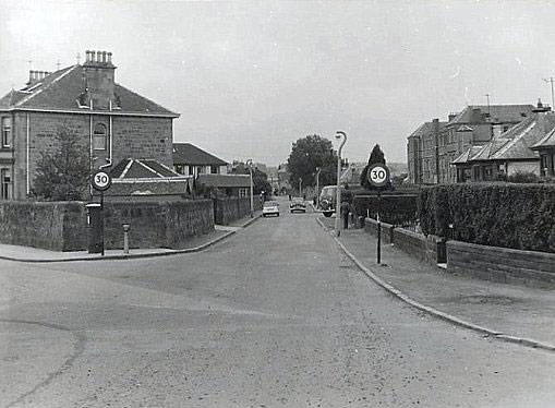 Townend Road, Dumbarton, 1964