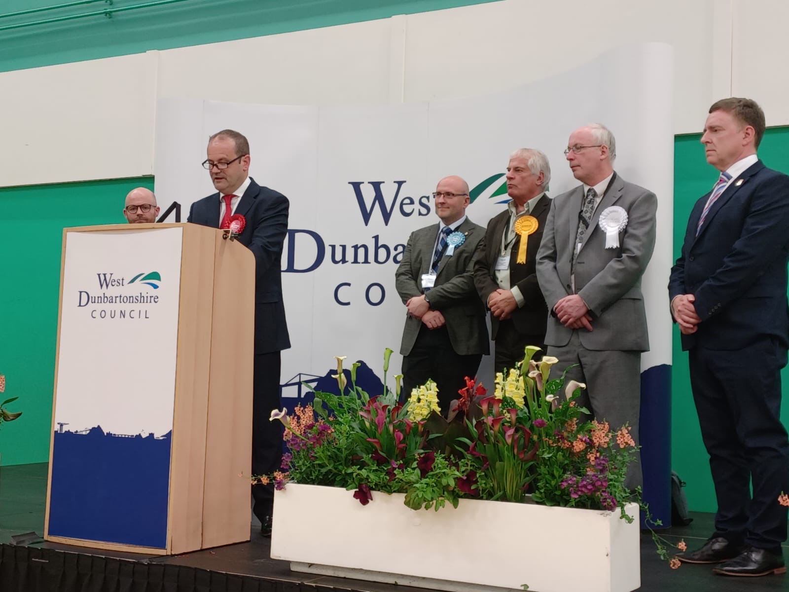 West Dunbartonshire's new MP Douglas McAllister