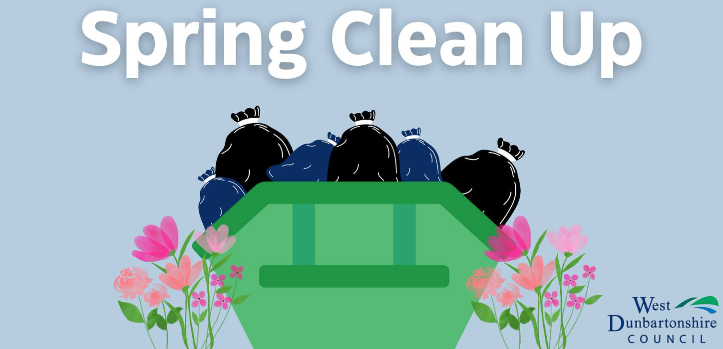Spring Clean Up initiative West Dunbartonshire Council