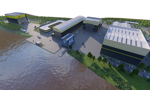 Computer generated image of Scottish Marine Technology Park